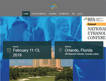 Tablet Screenshot of nationalethanolconference.com